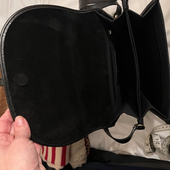 Sezane - Large Romeo Bag, Black - Picture 6 of 12